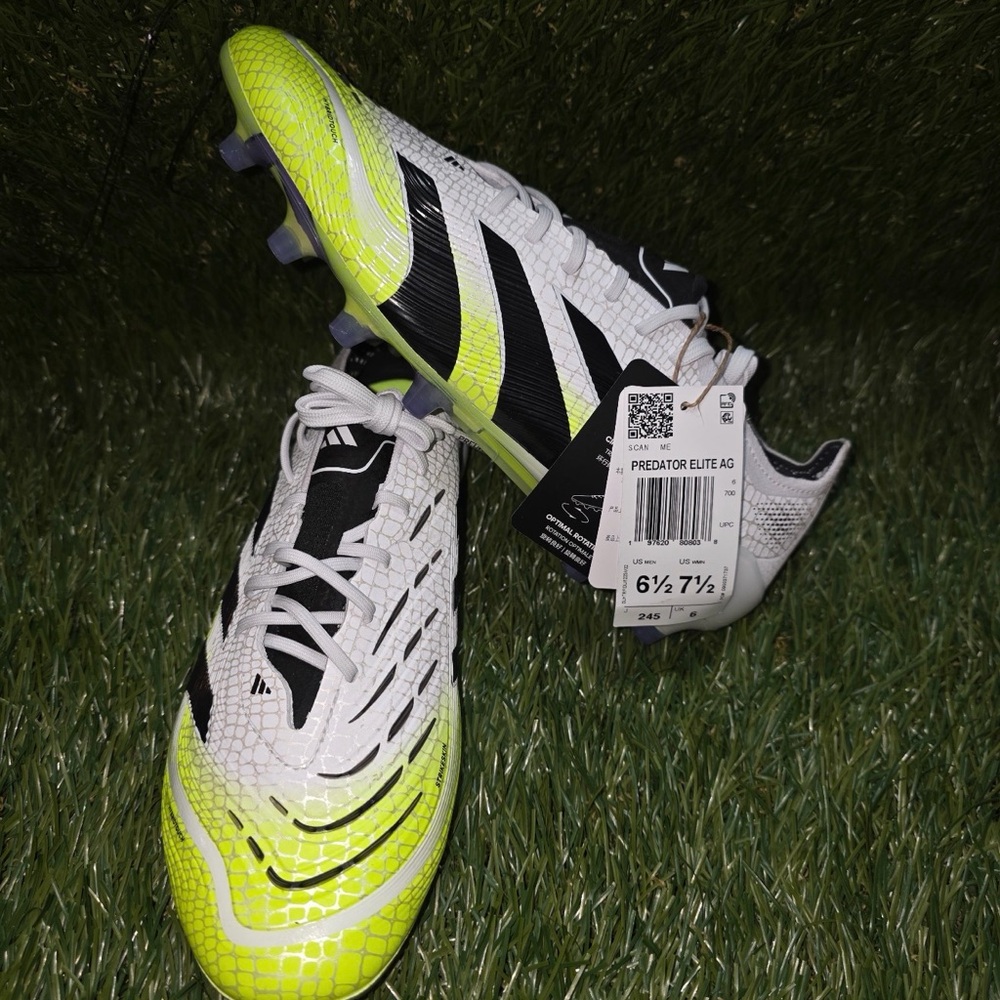 Adidas Predator Elite AG Soccer Cleats Size 6.5